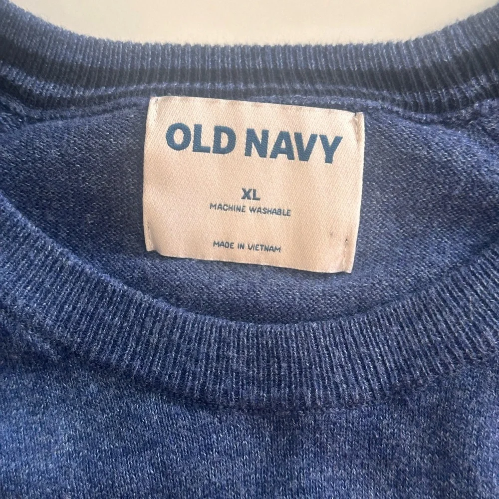 Old Navy Blue Long Sleeve Sweater